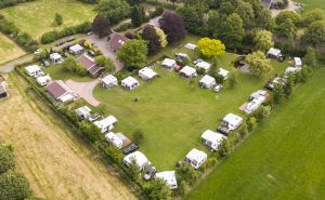 Overzicht over camping De Kei in de Achterhoek